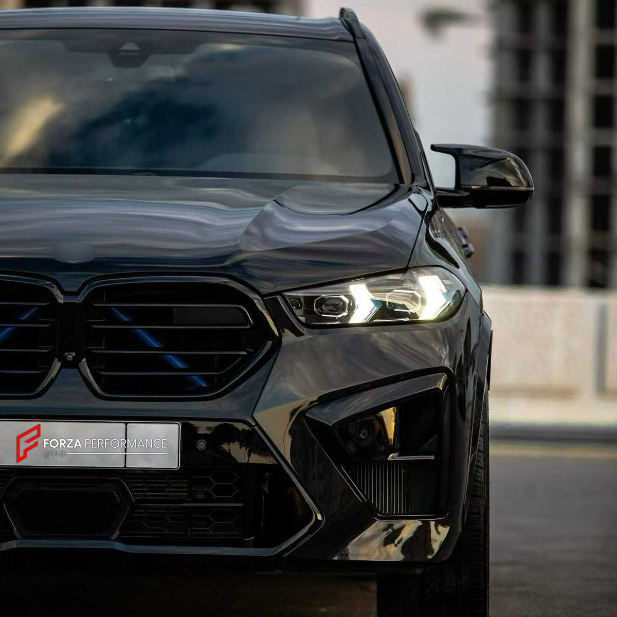 CONVERSION BODY KIT for BMW X5 G05 LCI 2023+ UPGRADE to X5M F95 LCI 2023+

Set includes:
Front Bumper Assembly
Front Grille
Fender Flares
Rear Bumper Assembly
Rear Diffuser
Exhaust Tips

Material: Plastic

NOTE: Professional installation is required.