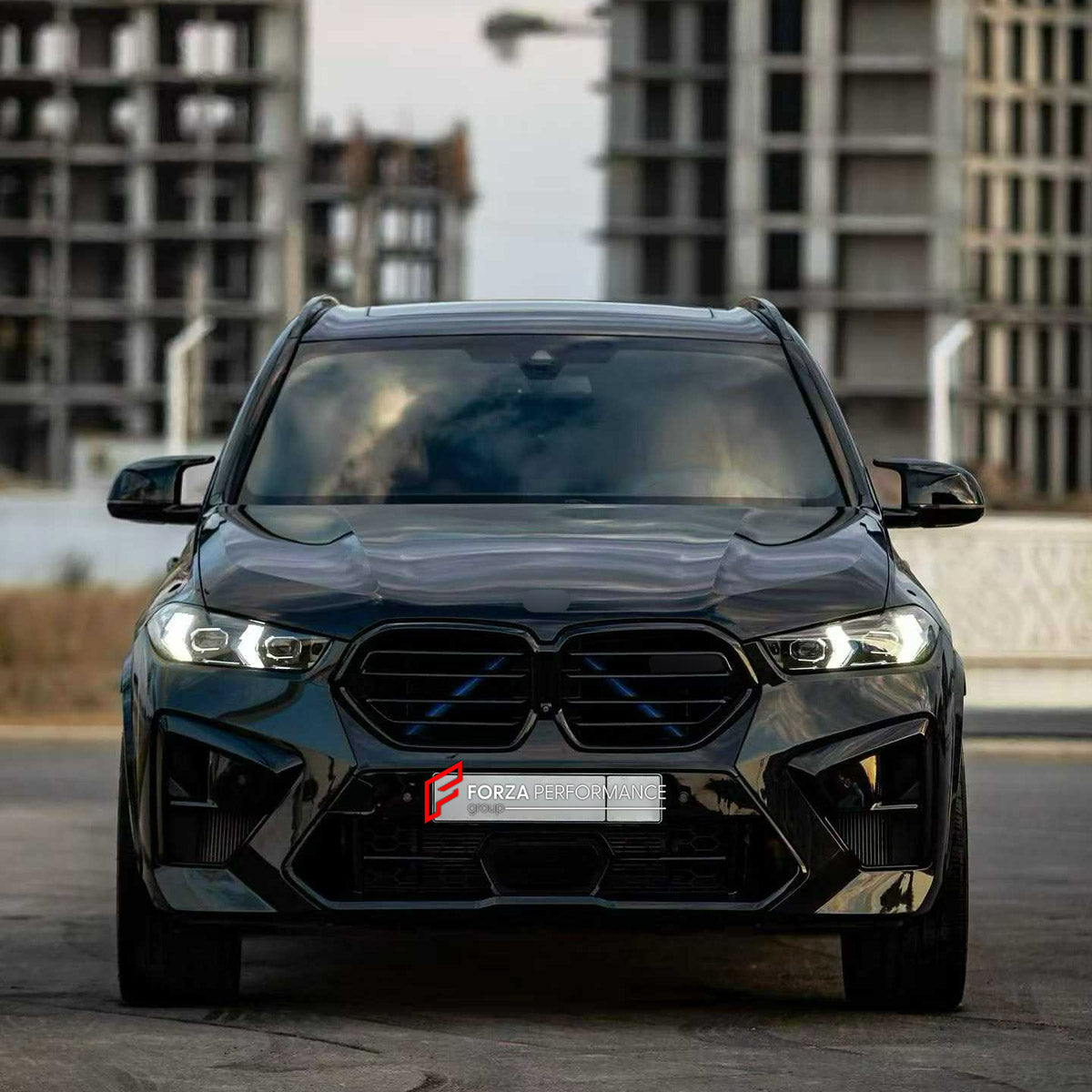 CONVERSION BODY KIT for BMW X5 G05 LCI 2023+ UPGRADE to X5M F95 LCI 2023+

Set includes:
Front Bumper Assembly
Front Grille
Fender Flares
Rear Bumper Assembly
Rear Diffuser
Exhaust Tips

Material: Plastic

NOTE: Professional installation is required.