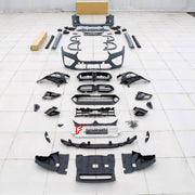 CONVERSION BODY KIT for BMW X5 G05 LCI 2023+ UPGRADE to X5M F95 LCI 2023+ FORZA PERFORMANCE custom fit AN Style

Set includes:
Front Bumper Assembly
Front Grille
Fender Flares
Side Skirts
Rear Bumper Assembly
Rear Diffuser
Exhaust Tips

Material: Plastic

NOTE: Professional installation is required.