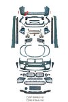 CONVERSION BODY KIT for BMW X6 F16 UPGRADE to BMW X6 M F86 2014 - 2019

Set includes:

Front Bumper
Front Grille
Fender Flares
Side Skirts
Rear Bumper
Rear Diffuser
Exhaust Muffler
Exhaust Tips

Each part of this kit can be sent separately. Please contact us if you need a specific part.

Material: Plastic

NOTE:&nbsp;Professional installation is required

Payment ►
Visa

Mastercard

PayPal with a credit card (add 4.4% at checkout)
Payoneer
Cryptocurrency
Shipment ►
By express DHL/UPS/TNT/FedEx
To the local 