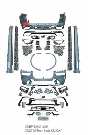 CONVERSION BODY KIT for BMW X7 G07 2018 - 2022 UPGRADE to X7 G07 LCI FACELIFT 2022+



&nbsp;X7 M-tech body kit includes:

Front Bumper

Front Grille
Side Skirts

Rear Bumper

Exhaust Tips

Material: Plastic

Note: Professional installation is required.

Each part can be sent separately. If you need a specific part, please contact us.

Please let us know what product are you interested in exactly.

Contact us for pricing.

Payment ►
Visa

Mastercard

PayPal with a credit card (add 4.4% at checkout)
Payoneer