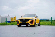 CONVERSION BODY KIT FOR CADILLAC CT5 UPGRADE TO CT5 BLACKWING GT SPORT STYLE

Set include:  

Front Bumper
Side Fenders
Side Skirts

Material: Plastic