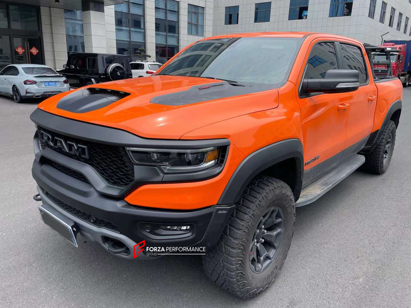 CONVERSION UPGRADE BODY KIT FOR DODGE RAM 1500 to TRX – Forza ...