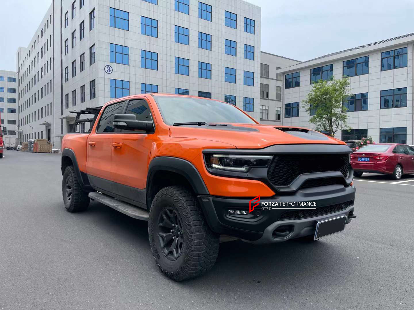 CONVERSION BODY KIT FOR DODGE RAM 1500 2013-2018 UPGRADE TO RAM TRX