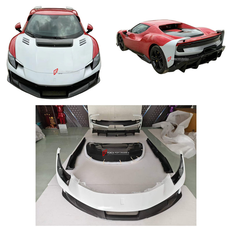 CONVERSION BODY KIT for FERRARI 296 GTB GTS 2022+ UPGRADE to 296 SPECIALE 2025+