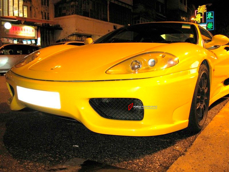 CONVERSION BODY KIT for FERRARI 360 MODENA SPIDER 1999 - 2005 upgrade to CHALLENGE STRADALE

Set includes:

Front Bumper
Rear Bumper

Material: Fiberglass

NOTE: Professional installation is required.

Why “Contact Us for Pricing”?

We don’t display fixed prices because our goal is to offer you the most competitive deal possible. Product costs often decrease over time, and by requesting a quote, you’ll receive our most up-to-date price on market.

SECURED PAYMENT METHODS&nbsp;
PayPal (+4.4% fee)
Visa / Mast