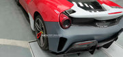 CONVERSION BODY KIT FOR FERRARI 488 2015 - 2020 upgrade to PISTA

Set includes:

Front Lip
Front Bumper Mesh
Front Bumper Trims
Front Bumper with Air Vent
Front Lid with Air Vent
Central Cosmetic Cover
Cosmetic Trims
Luggage
Front Wheelhouse
Side Skirts
Air Intake Flaps Vents Cover
Gas Cap
Rear Spoiler
Rear Bumper
Rear Diffuser

Material: Plastic with Carbon

Note: Professional installation is required