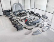 CONVERSION BODY KIT for FERRARI 488 2015+ upgrade to PISTA

Set includes:

Front Bumper
Carbon Front Lip
Carbon Hood/Bonnet
Carbon Side Skirts add-ons
Rear Bumper
Carbon Rear Diffuser
Rear Decklid Spoiler

Material: Plastic, Autoclaved Fiberglass, Dry Carbon Fiber

Note: Professional installation is required