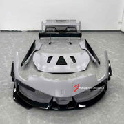CONVERSION UPGRADE DRY CARBON BODY KIT for FERRARI 488 2015 - 2020 UPGRADE to 488 CHALLENGE EVO FACELIFT

Set includes:

Front Lip
Front Bumper
Front Bumper Canards
Hood / Bonnet
Side Skirts
Rear Spoiler
Rear Bumper
Rear Diffuser
Exhaust Tips

Material: Dry Carbon

Note: Professional installation is required.

Payment ►
Visa
Mastercard
PayPal with a credit card (add 4.4% at checkout)
Payoneer
Cryptocurrency
Shipment ►
By express DHL/UPS/TNT/FedEx
To the local international airport
Special line by air
Specia