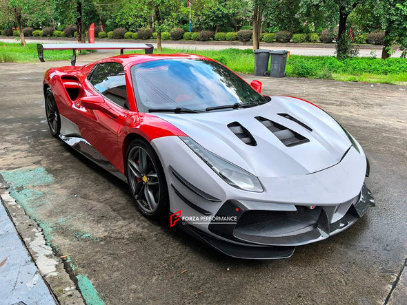 CONVERSION BODY KIT for FERRARI 488 to 488 CHALLENGE EVO

Set includes:

Front Bumper
Hood
Side Skirts
Rear Bumper
Rear Spoiler

Material: Plastic

Note: Professional installation is required.

Payment ►
Visa
Mastercard
PayPal with a credit card (add 4.4% at checkout)
Payoneer
Cryptocurrency
Shipment ►
By express DHL/UPS/TNT/FedEx
To the local international airport
Special line by air
Special line by the sea
To Europe and the UK by train

Please let us know which shipping option you prefer.