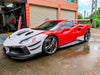 CONVERSION BODY KIT for FERRARI 488 to 488 CHALLENGE EVO

Set includes:

Front Bumper
Hood
Side Skirts
Rear Bumper
Rear Spoiler

Material: Plastic

Note: Professional installation is required.

Payment ►
Visa
Mastercard
PayPal with a credit card (add 4.4% at checkout)
Payoneer
Cryptocurrency
Shipment ►
By express DHL/UPS/TNT/FedEx
To the local international airport
Special line by air
Special line by the sea
To Europe and the UK by train

Please let us know which shipping option you prefer.