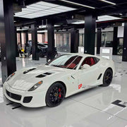 CONVERSION UPGRADE FACELIFT OLD TO NEW BODY KIT for FERRARI 599 GTB 2006 - 2012 to 599 GTO
Set includes:

Front Lip
Front Bumper
Hood Bonnet
Side Skirts
Trunk Lid
Rear Bumper
Rear Diffuser
Material: Dry Carbon + Plastic

NOTE: Professional installation is required.