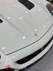 CONVERSION UPGRADE FACELIFT OLD TO NEW BODY KIT for FERRARI 599 GTB 2006 - 2012 to 599 GTO
Set includes:

Front Lip
Front Bumper
Hood Bonnet
Side Skirts
Trunk Lid
Rear Bumper
Rear Diffuser
Material: Dry Carbon + Plastic

NOTE: Professional installation is required.