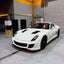 CONVERSION UPGRADE FACELIFT OLD TO NEW BODY KIT for FERRARI 599 GTB 2006 - 2012 to 599 GTO
Set includes:

Front Lip
Front Bumper
Hood Bonnet
Side Skirts
Trunk Lid
Rear Bumper
Rear Diffuser
Material: Dry Carbon + Plastic

NOTE: Professional installation is required.