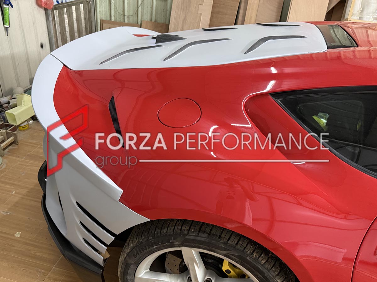 CONVERSION BODY KIT for FERRARI 812 upgrade to 812 COMPETIZIONE

Set includes:

Front Bumper
Hood
Front Fenders
Side Skirts
Rear Bumper
Rear Wing Spoiler
Rear Trunk

Rear Diffuser