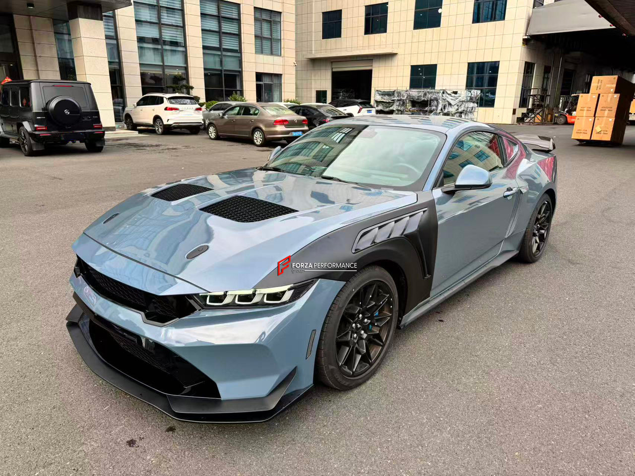 CONVERSION BODY KIT for FORD MUSTANG S650 2023 UPGRADE to GTD STYLE