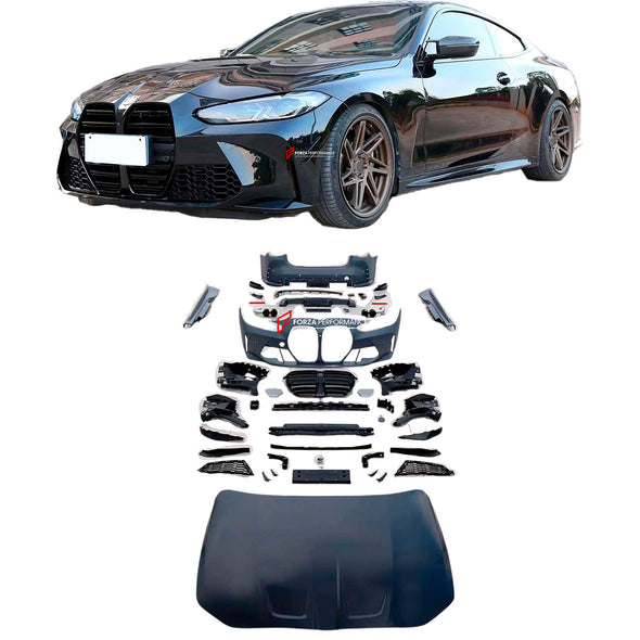 CONVERSION BODY KIT for BMW 4-SERIES G22 2020+ UPGRADE to BMW M4 G82 FACELIFT