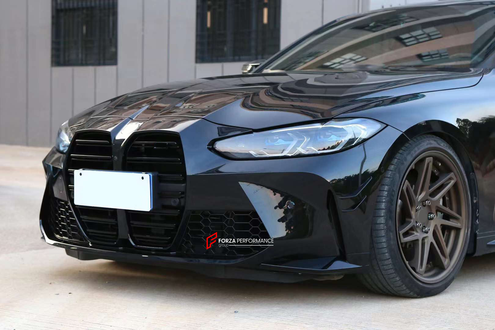 CONVERSION BODY KIT for BMW 4 SERIES G20 G22 G26 G23 to M4 G82 2020+  Set includes:  Front Bumper Assembly Front Grille Side Skirts Hood/Bonnet Rear Diffuser Rear Bumper Assembly