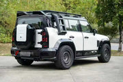 CONVERSION BODY KIT for JETOUR T2 TRAVELLER 2024+ UPGRADE to LAND ROVER DEFENDER L663 2020+

Set includes:
Front Lip
Front Bumper Assembly
Front Grille
Headlights
Hood Bonnet
Fender Flares
Tail Lights
Rear Bumper Assembly
Rear Diffuser
Exhaust Tips

Material: Plastic

NOTE: Professional installation is required.