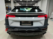 CONVERSION BODY KIT for LAMBORGHINI URUS 2018 - 2022 upgrade to PERFORMANTE

Set includes:

Front Lip
Front Bumper Assembly
Hood
Fender Flares
Side Mirror Covers
Side Skirts
Rear Trunk Spoiler
Roof Spoiler
Rear Bumper Asembly
Rear Diffuser
Interior Covers
Interior Trims

Material: Plastic + Carbon

Note: Professional installation is required.
