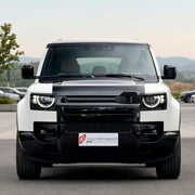 CONVERSION UPGRADE FACELIFT OLD TO NEW BODY KIT for Land Rover Defender L663 2020 - 2025 to Defender L663 Facelift 2026+
Set includes:

Front Headlights
Front Bumper Add ons
Front Hood Trims
Front Fender Vents
Rear Tail Lights Covers
Rear Bumper Add ons
Material: Plastic

NOTE: Professional installation is required.