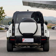 CONVERSION UPGRADE FACELIFT OLD TO NEW BODY KIT for Land Rover Defender L663 2020 - 2025 to Defender L663 Facelift 2026+
Set includes:

Front Headlights
Front Bumper Add ons
Front Hood Trims
Front Fender Vents
Rear Tail Lights Covers
Rear Bumper Add ons
Material: Plastic

NOTE: Professional installation is required.