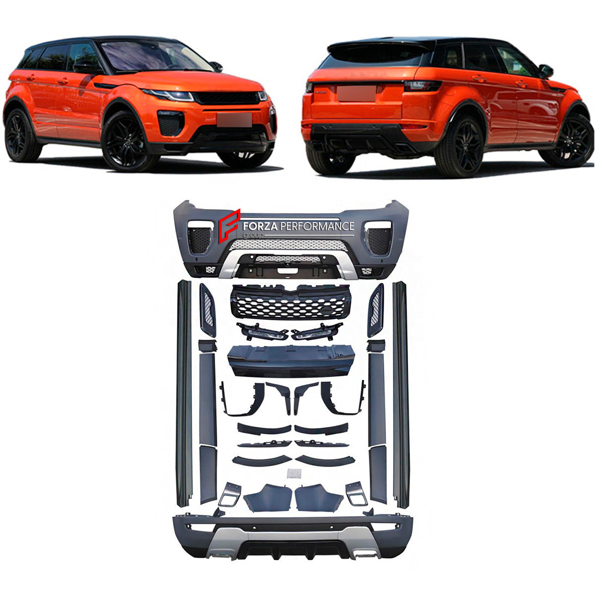 CONVERSION BODY KIT for LAND ROVER RANGE ROVER EVOQUE L538 2011 - 2015 UPGRADE to 2016 - 2018 L538 FACELIFT



Set includes:

Front Bumper
Front Grille
Side Skirts
Fender Flares
Rear Bumper

Material: Plastic

Why “Contact Us for Pricing”?

We don’t display fixed prices because our goal is to offer you the most competitive deal possible. Product costs often decrease over time, and by requesting a quote, you’ll receive our most up-to-date price on market.

Payment ►
Visa

Mastercard

PayPal with a credit car