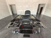 CONVERSION BODY KIT for LAND ROVER RANGE ROVER L405 2012 - 2021 UPGRADE to RANGE ROVER L460 2021+

Set includes:
Front Lip
Front Bumper Assembly
Front Grille
Headlights
Hood Bonnet
Front Fenders
Door Panels
Body Side Door Moldings
Side Skirts
Rear Fenders
Trunk Lid
Rear Bumper Assembly
Rear Diffuser

Material: Plastic

NOTE: Professional installation is required.