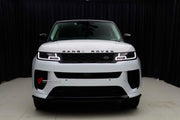 CONVERSION BODY KIT for LAND ROVER RANGE ROVER SPORT L494 2013 - 2022 upgrade to L461 SV STYLE

Set includes:


Front Lip
Front Bumper Assembly

Front Grille
Headlights
Front Fenders

Material: Plastic, Aluminium

Note: Professional installation is required.