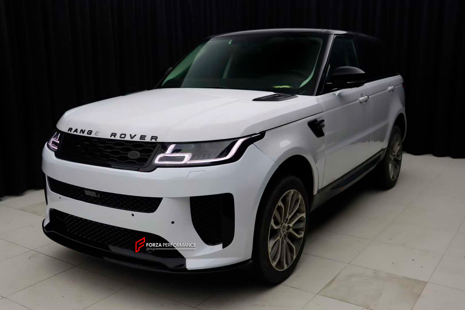 CONVERSION BODY KIT for LAND ROVER RANGE ROVER SPORT L494 2013 - 2022 upgrade to L461 SV STYLE

Set includes:


Front Lip
Front Bumper Assembly

Front Grille
Headlights
Front Fenders

Material: Plastic, Aluminium

Note: Professional installation is required.