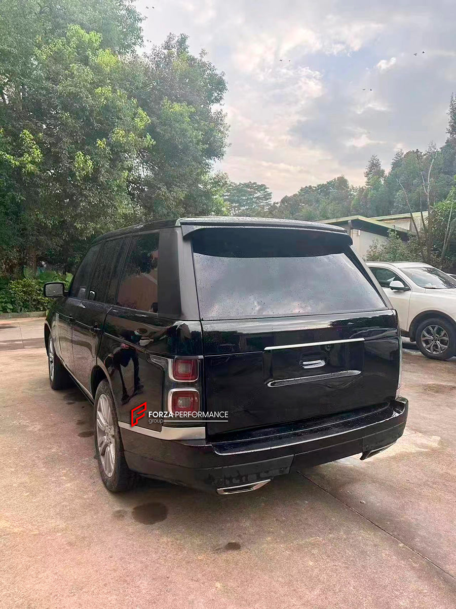 CONVERSION BODY KIT FOR LAND ROVER RANGE ROVER VOGUE L322 2002 - 2012 UPGRADE to L405 FACELIFT 2017 - 2021

Set includes:
Front lip

Front Bumper Assembly
Headlights
Front Fenders - Iron
Hood / Bonnet - Aluminum

Front Grille

Lower mesh grille
Rear bumper
Rear Tail lights

Material: Plastic + Aluminum + Iron
