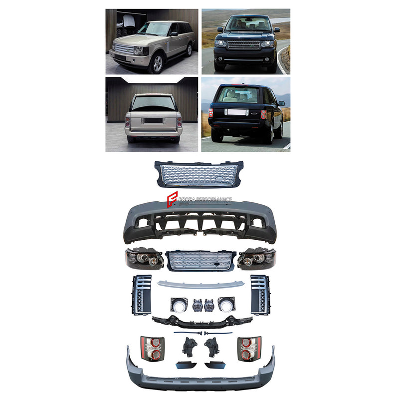 CONVERSION BODY KIT for LAND ROVER RANGE ROVER VOGUE 2005 - 2009 UPGRADE to VOGUE 2010 - 2012
