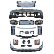 CONVERSION UPGRADE FACELIFT OLD TO NEW BODY KIT for Land Rover Range Rover Vogue 2005 - 2009 to Vogue 2010 - 2012
Set includes:

Front Lip
Front Bumper Assembly
Front Grille
Rear Bumper Assembly
Material: Plastic

NOTE: Professional installation is required.