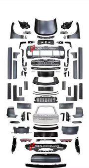 CONVERSION BODY KIT FOR LAND ROVER RANGE ROVER VOGUE L405 2012 - 2017 UPGRADE to L460 FACELIFT 2021+

Set includes:
Front Bumper

Front Grille
Hood/Bonnet
Front Fenders

Rear Diffuser


Material: Plastic

NOTE:

Professional installation is required

Payment ►
Visa

Mastercard

PayPal with a credit card (add 4.4% at checkout)
Payoneer
Cryptocurrency
Shipment ►
By express DHL/UPS/TNT/FedEx
To the local international airport
Special line by air
Special line by the sea
To Europe and the UK by train
Size: 200*7