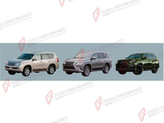 CONVERSION BODY KIT for LEXUS GX460 J150 2009 - 2019 UPGRADE to GX460 J150 FACELIFT 2020 - 2023 FORZA PERFORMANCE custom fit Black Edition Style
Set includes:

Front Lip
Front Bumper Assembly
Front Grille
Headlights
Tail Lights
Rear Bumper Assembly
Rear Diffuser
Material: Plastic

NOTE: Professional installation is required.