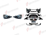 CONVERSION BODY KIT for LEXUS IS250 2013 - 2016 UPGRADE to IS250 FACELIFT 2020+

Set includes:
Front Lip
Front Bumper Assembly
Front Grille
Headlights
License Plate
Front Fenders
Fender Flares
Rear Fenders

Material: Plastic

NOTE: Professional installation is required.