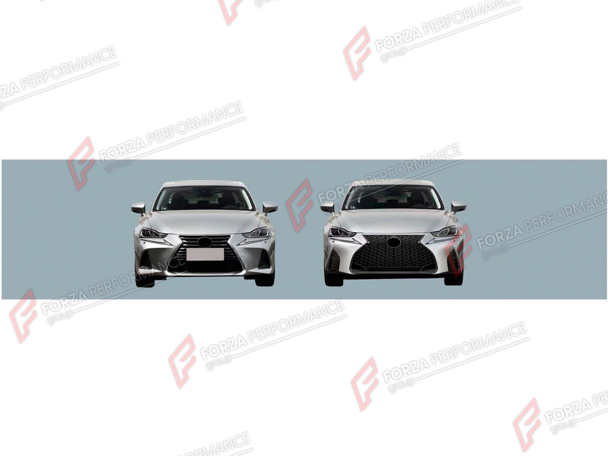 CONVERSION BODY KIT for LEXUS IS250 FACELIFT 2016 - 2022 UPGRADE to IS250 FACELIFT 2020+

Set includes:
Front Lip
Front Bumper Assembly
Front Grille
License Plate
Front Fenders
Fender Flares
Rear Fenders

Material: Plastic

NOTE: Professional installation is required.
Why “Contact Us for Pricing”?

We don’t display fixed prices because our goal is to offer you the most competitive deal possible. Product costs often decrease over time, and by requesting a quote, you’ll receive our most up-to-date price on ma