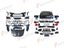 CONVERSION BODY KIT for LEXUS LX570 J200 2007 - 2015 UPGRADE to LX570 J200 FACELIFT 2015 - 2023 FORZA PERFORMANCE custom fit TRD Style
Set includes:

Front Bumper Assembly
Front Grille
Front Fenders
License Plate
Side Mirror Covers
Side Skirts
Rear Fenders
Tail Lights
Rear Bumper Assembly
Rear Diffuser
Material: Plastic

NOTE: Professional installation is required.