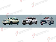 CONVERSION BODY KIT for LEXUS RX350 AL10 2009 - 2015 UPGRADE to RX350 AL20 2015 - 2023 FORZA PERFORMANCE custom fit OEM Style

Set includes:
Front Bumper Assembly
Front Grille
Headlights
Tail Lights
Rear Bumper Assembly

Material: Plastic

NOTE: Professional installation is required.
Why “Contact Us for Pricing”?

We don’t display fixed prices because our goal is to offer you the most competitive deal possible. Product costs often decrease over time, and by requesting a quote, you’ll receive our most up-to-