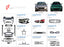CONVERSION BODY KIT FOR MASERATI QUATTROPORTE 2013-2017 UPGRADE TO 2018-2022 TROFEO PERFOMANCE+



Set includes:

Front Bumper Assembly
Grille
Headlight
Side Skirts
Rear Bumper
Tail Lights
Exhaust Tips

Material: PP Plastic