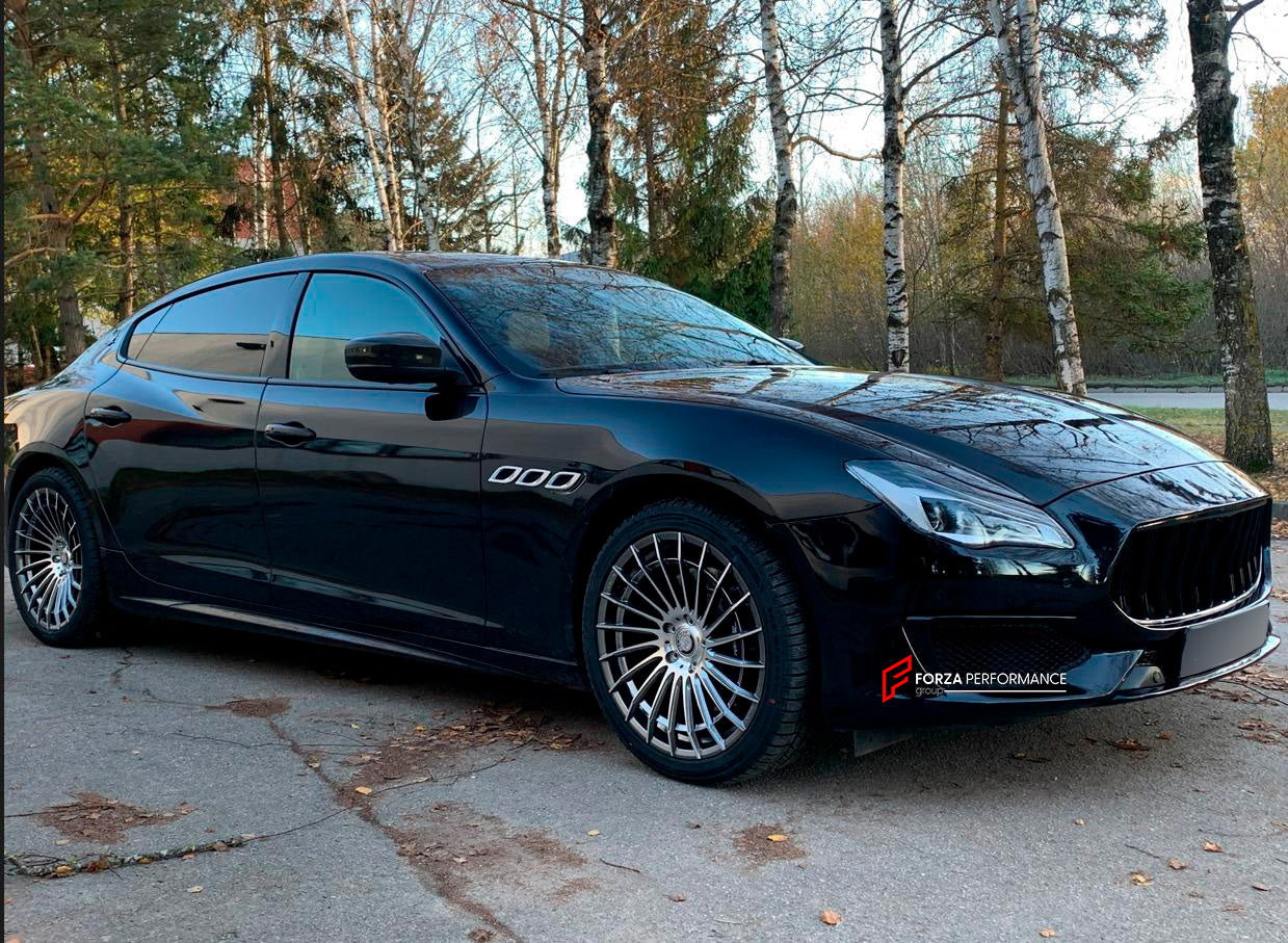 CONVERSION BODY KIT for MASERATI QUATTROPORTE M156 2013 - 2016 UPGRADE to M156 FACELIFT 2017 - 2022 TROFEO PERFOMANCE



Set includes:

Front Bumper Assembly
Front Grille
Headlight
Side Skirts
Rear Bumper
Tail Lights
Exhaust Tips

Material: Plastic