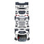 CONVERSION BODY KIT for MERCEDES-BENZ C-CLASS W205 2014 - 2022 UPGRADE to C-CLASS AMG W206 C63S 2024+ FORZA PERFORMANCE custom fit C63S AMG Style

Set includes:
Front Lip
Front Bumper Assembly
Front Grille
Headlights
Hood Bonnet
Front Fenders
Trunk Lid
Tail Lights
Rear Bumper Assembly
Rear Diffuser
Exhaust Tips

Material: Plastic

NOTE: Professional installation is required.