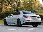 CONVERSION BODY KIT for MERCEDES-BENZ C-CLASS W205 2014 - 2022 UPGRADE to C63 AMG W206 2022+ FORZA PERFORMANCE custom fit C63 AMG Style

Set includes:
Front Lip
Front Bumper Assembly
Front Grille
Headlights
Hood Bonnet
Front Fenders
Trunk Lid
Tail Lights
Rear Bumper Assembly
Rear Diffuser
Exhaust Tips

Material: Plastic

NOTE: Professional installation is required.