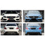 CONVERSION BODY KIT for MERCEDES-BENZ C-CLASS W205 SPORT 2014 - 2022 UPGRADE to C-CLASS AMG W205 C63S 2015 - 2023 FORZA PERFORMANCE custom fit C63S AMG Sport Style

Set includes:
Front Lip
Front Bumper Assembly
Front Grille
Hood Bonnet
Front Fenders
Rear Bumper Assembly
Rear Diffuser
Exhaust Tips

Material: Plastic

NOTE: Professional installation is required.