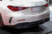 CONVERSION BODY KIT for MERCEDES-BENZ C-CLASS W206 2021+ UPGRADE to AMG W206 C63 2022+ FORZA PERFORMANCE custom fit AN Style

Set includes:
Front Lip
Front Bumper Assembly
Front Grille
Rear Diffuser

Material: Plastic

NOTE: Professional installation is required.