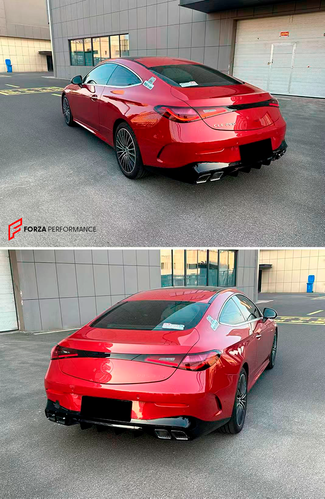 CONVERSION BODY KIT for Mercedes-Benz CLE-Class C236 2024+ UPGRADE to AMG CLE 63 2024+