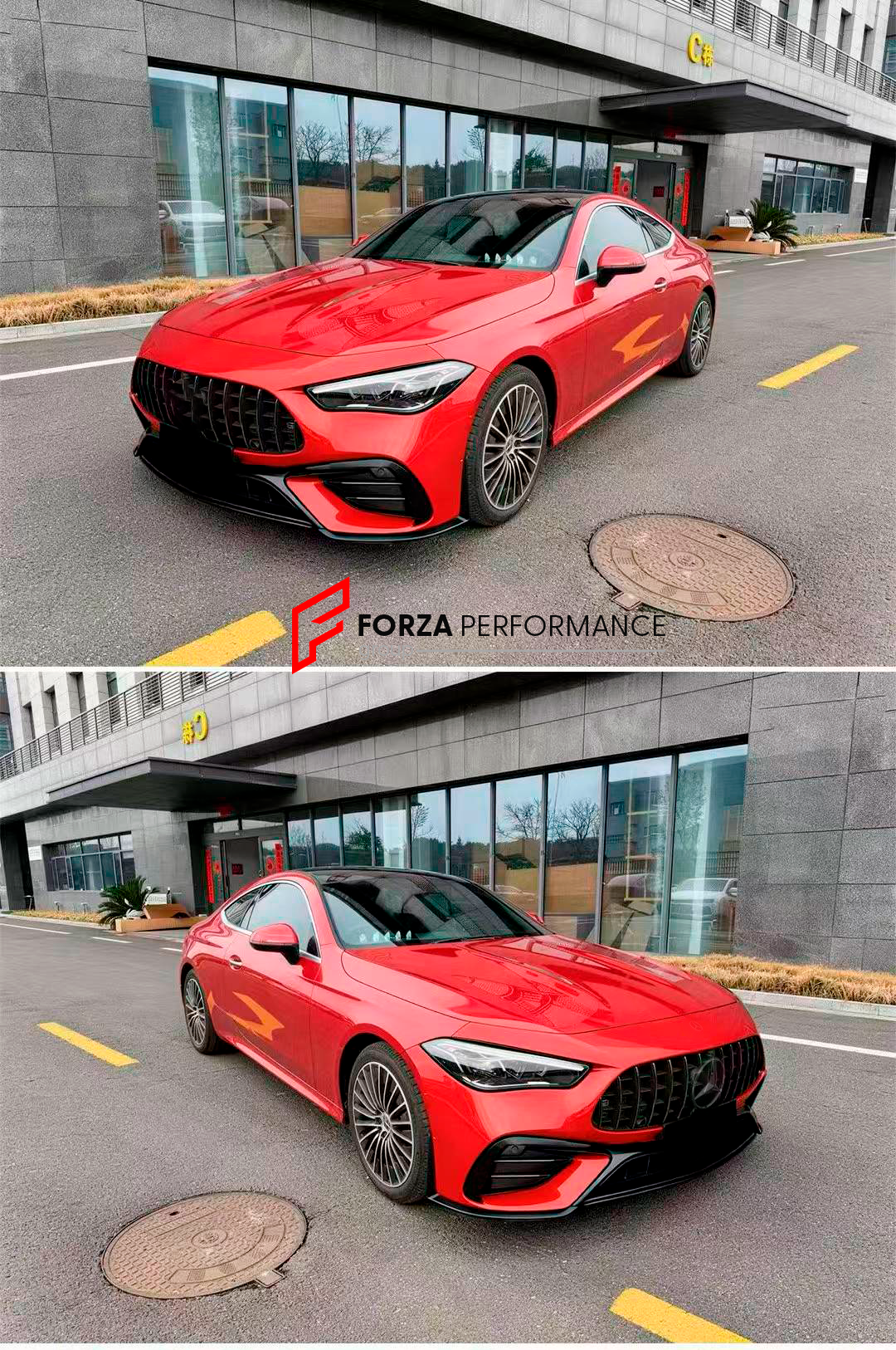 CONVERSION BODY KIT for Mercedes-Benz CLE-Class C236 2024+ UPGRADE to AMG CLE 63 2024+