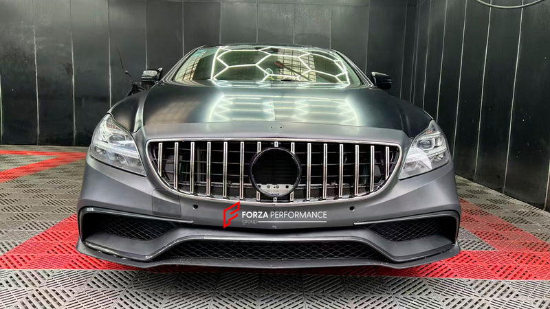 CONVERSION BODY KIT for MERCEDES BENZ CLS CLASS W218 C218 X218 FACELIFT 2014 - 2018 to CLS63 AMG