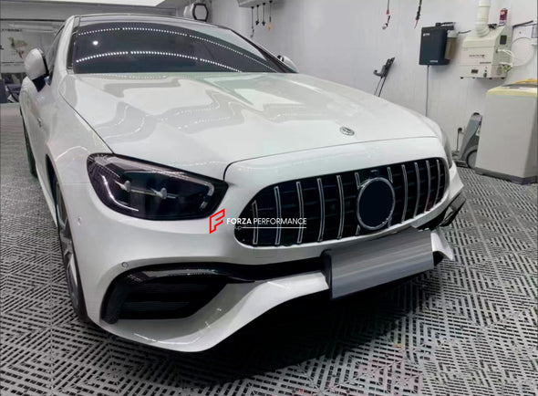 CONVERSION BODY KIT for MERCEDES-BENZ E-CLASS C238 COUPE AMG LINE 2020+  to E63 COUPE

Set includes:

Front Bumper Assembly
Front Grille
Rear Diffuser
Exhaust Tips


Material: Plastic

NOTE: Professional installation is required

Contact us for pricing