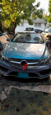 CONVERSION BODY KIT for MERCEDES-BENZ E-CLASS COUPE W207 2009 - 2016 to W207 FACELIFT  Set includes:  Front Bumper with Grille LED Headlights Rear Bumper LED Tail Lights